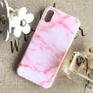 Accessories - New Pink Marble iPhone X / XS Silicone Cute Case Accessories - New Pink Marble iPhone X / XS Silicone Cute Case